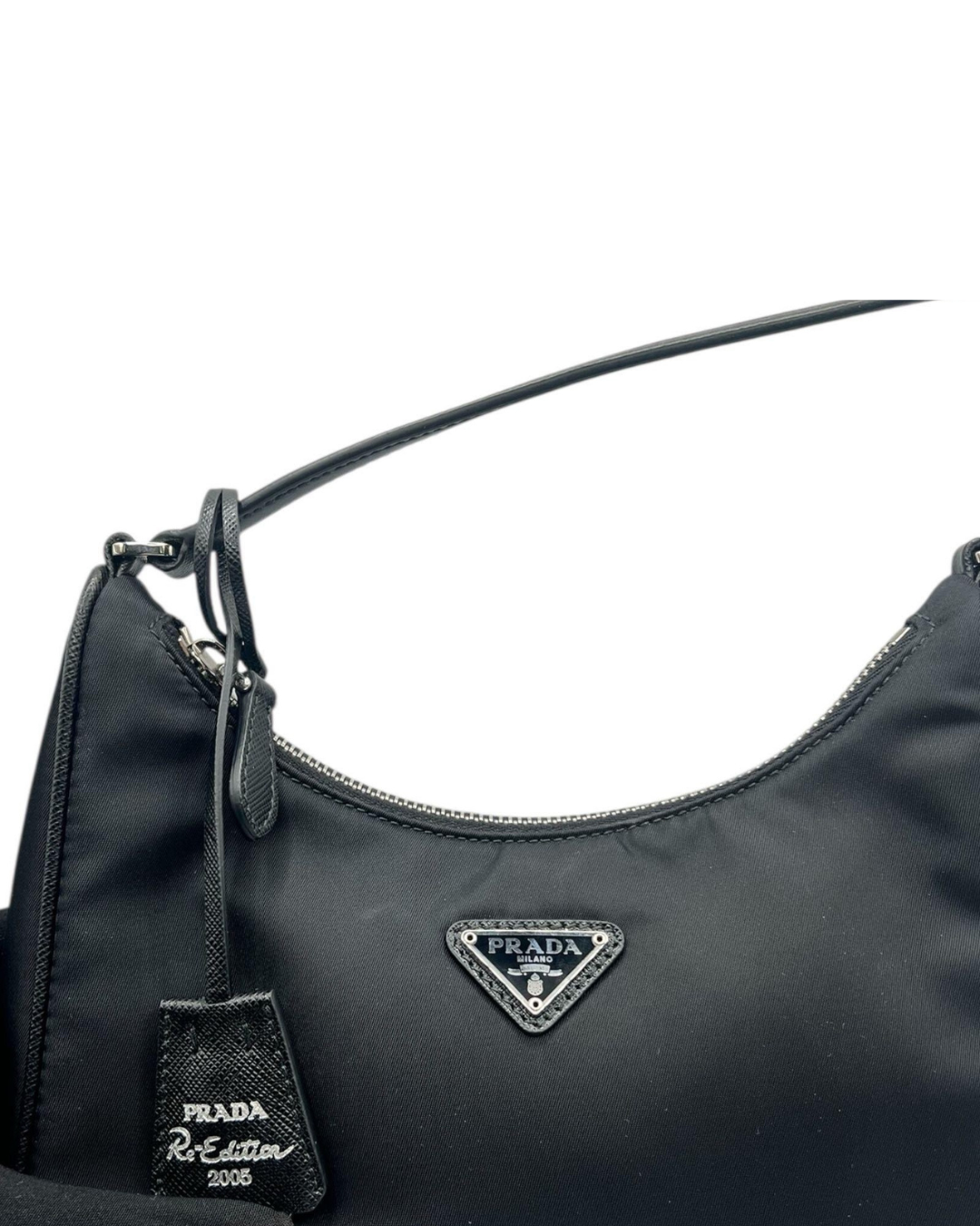 Prada Borsa Mini Re-Edition 2005 Nylon Nera - Usato Autentico