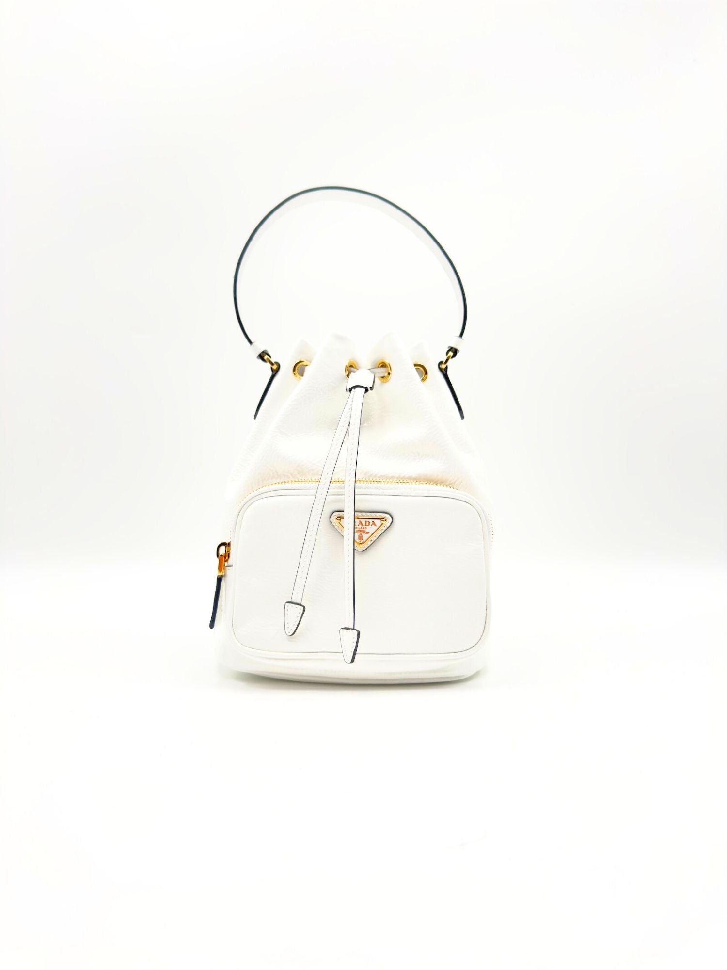 Prada Duet Bucket Paint Naplak Blanco