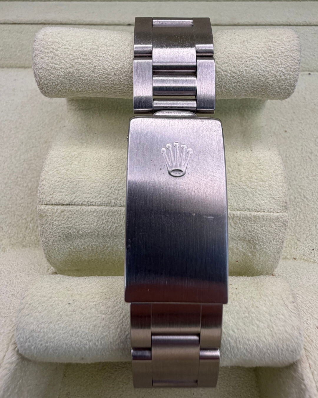 Rolex Orologio Air-King Precision 14000 Acciaio Quadrante Bianco luxury resale - Aurea Luxury Lab