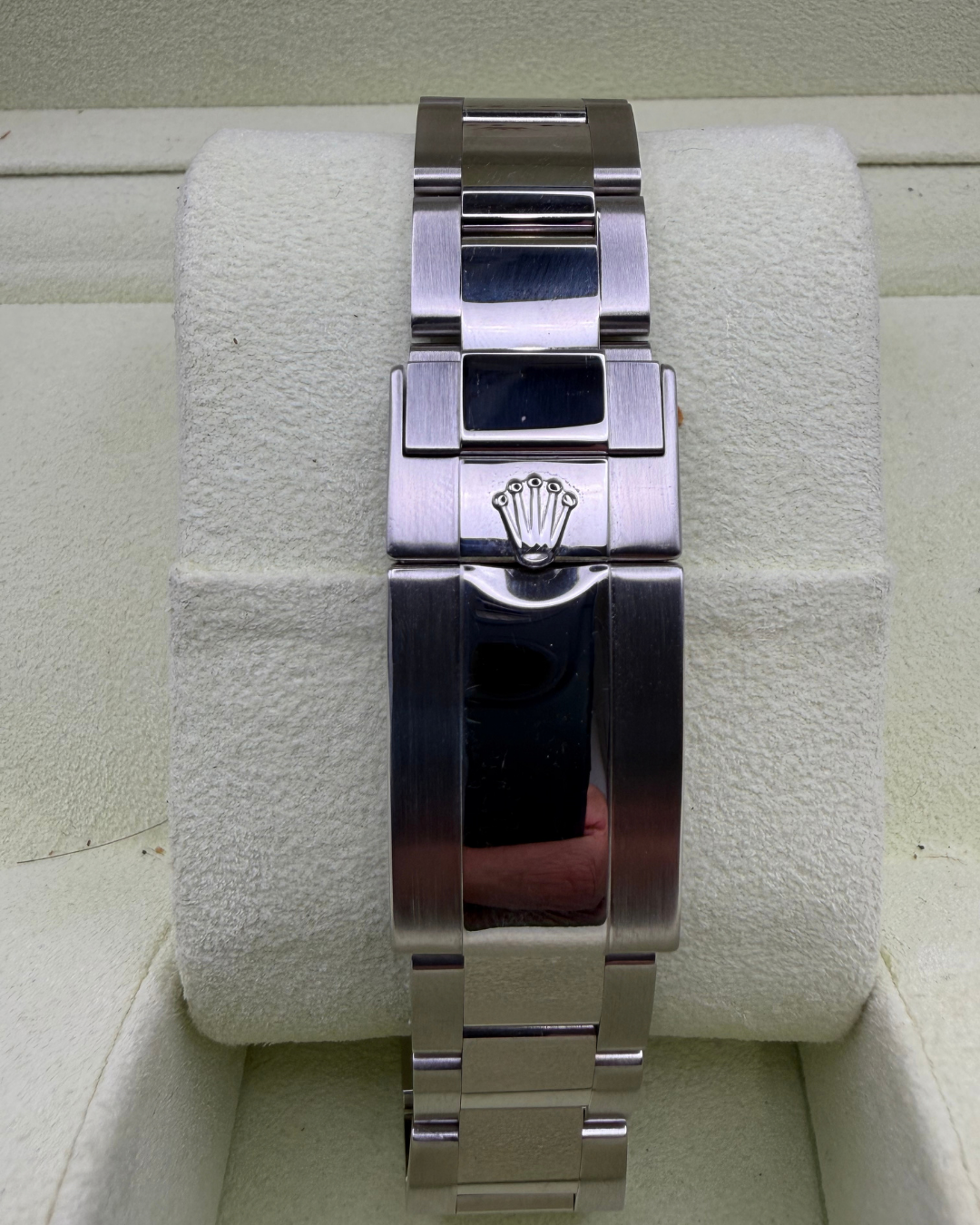 Rolex Orologio Cosmograph Daytona 116520 Acciaio Quadrante Bianco luxury resale - Aurea Luxury Lab