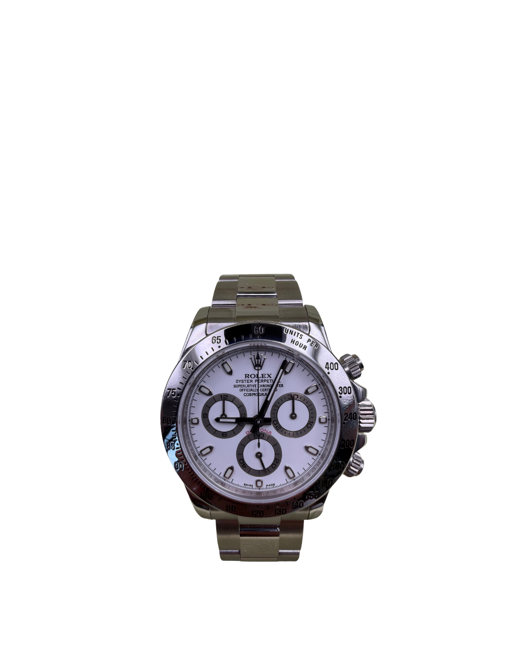 Rolex Orologio Cosmograph Daytona 116520 Acciaio Quadrante Bianco usato - Aurea Luxury Lab