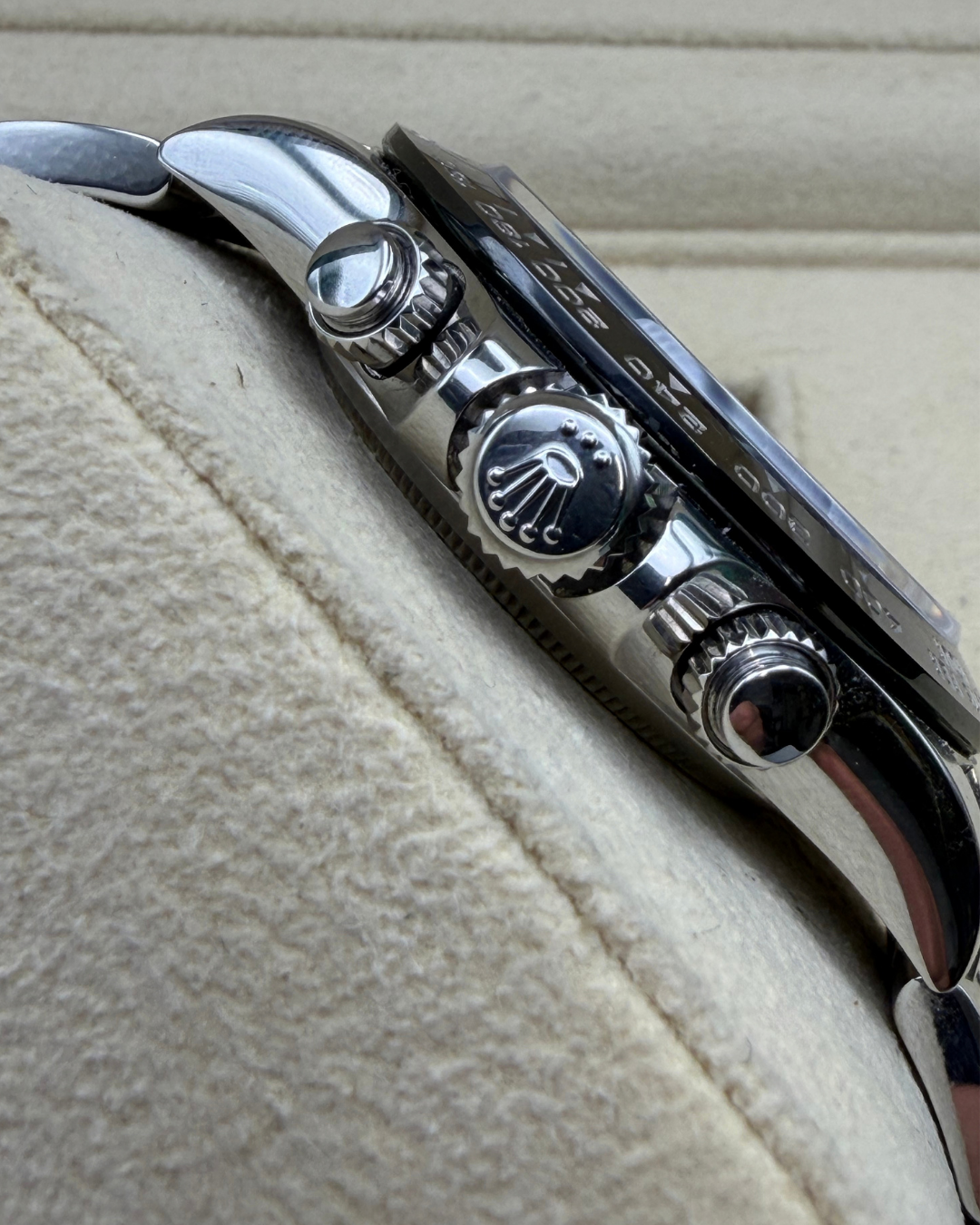Rolex Orologio Cosmograph Daytona 116500LN Acciaio Ghiera Ceramica Nera second hand luxury - Aurea Luxury Lab