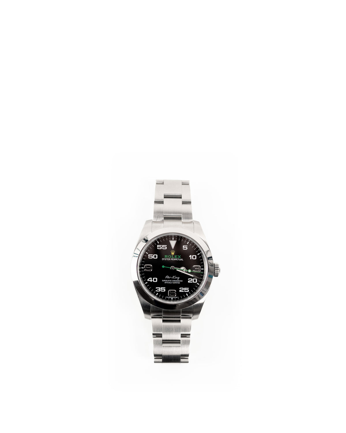 Rolex Orologio Air-King 116900 Acciaio Quadrante Nero pre-owned - Aurea Luxury Lab