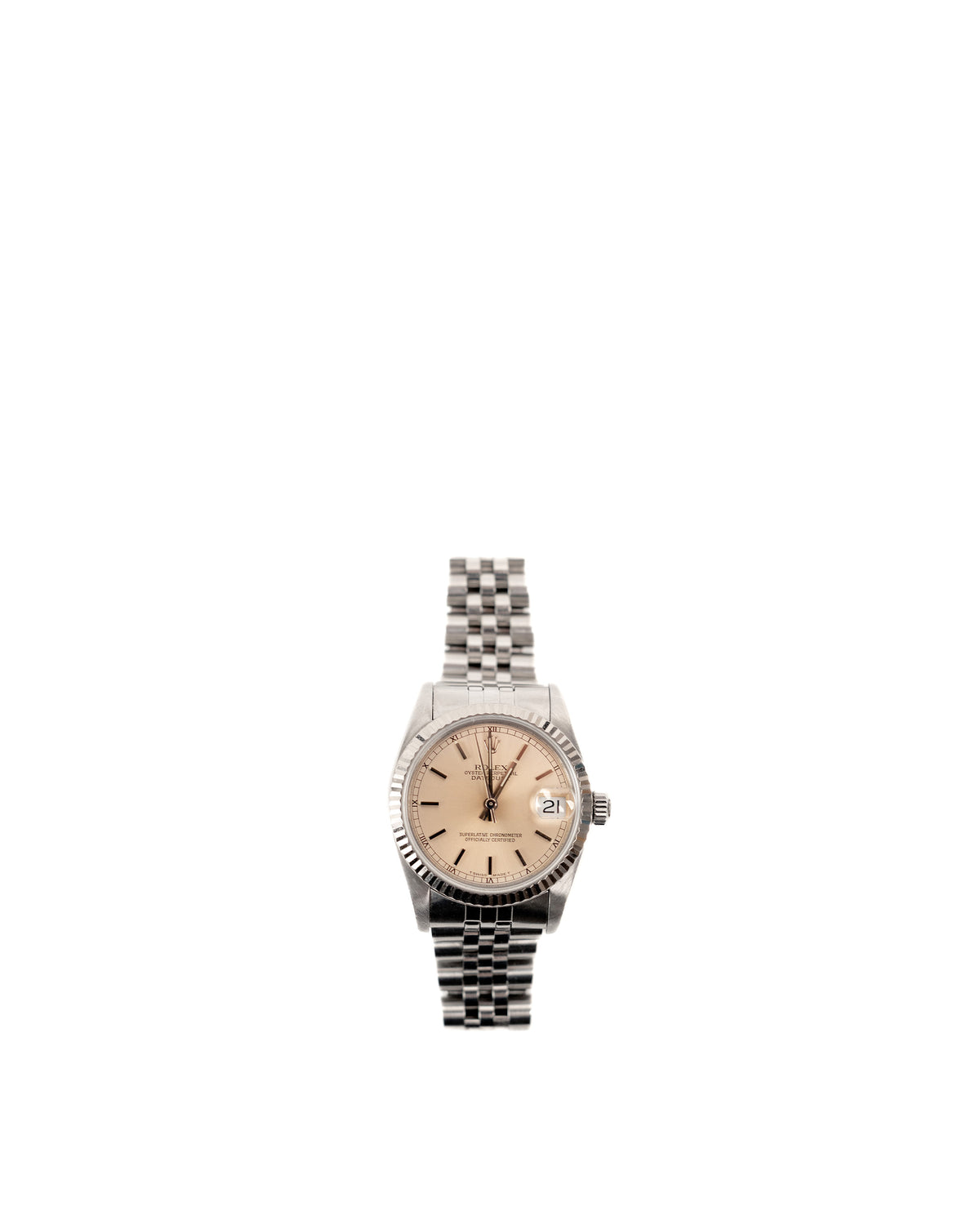 Rolex Orologio Datejust 31 68274 Acciaio Oro Bianco Quadrante Argento pre-owned - Aurea Luxury Lab