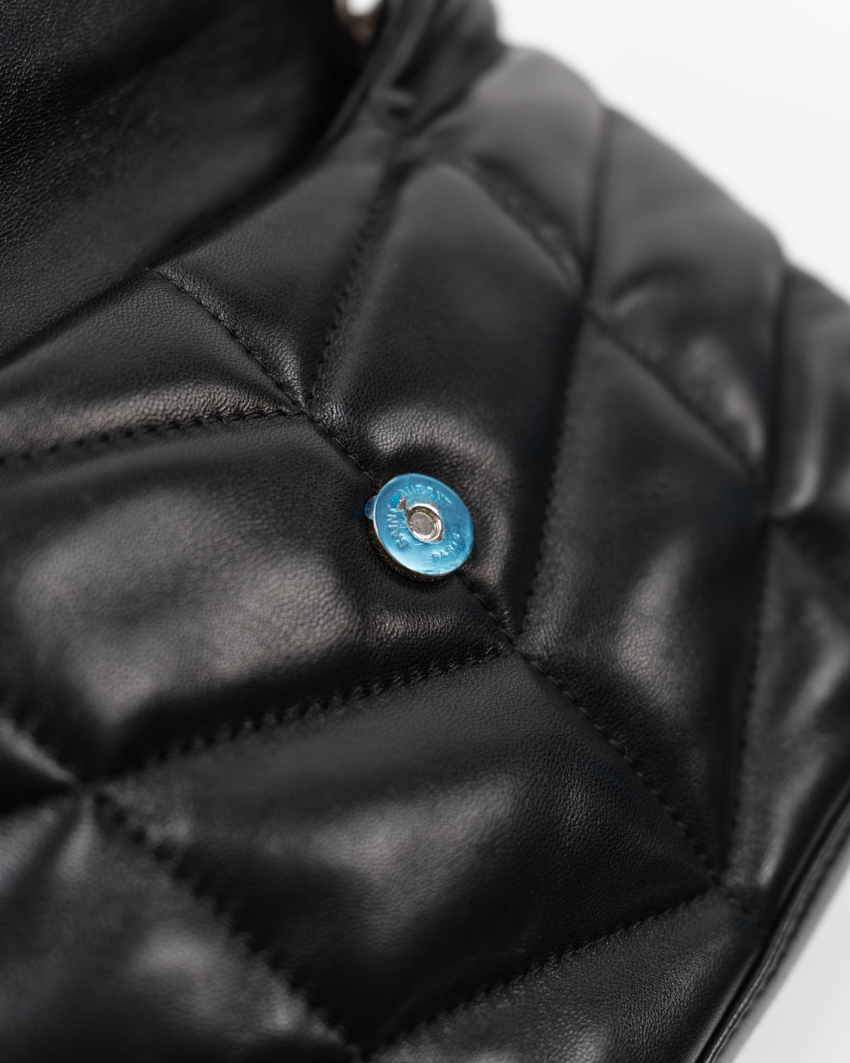 Saint Laurent Borsa Loulou Puffer Toy Pelle di Agnello Nera pre-owned certificata - Aurea Luxury Lab