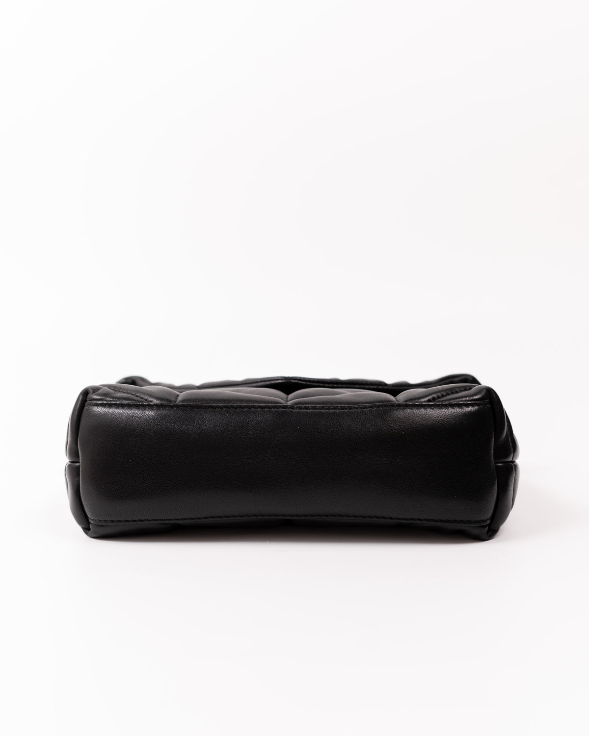 Saint Laurent Borsa Loulou Puffer Toy Pelle di Agnello Nera luxury resale certificata - Aurea Luxury Lab