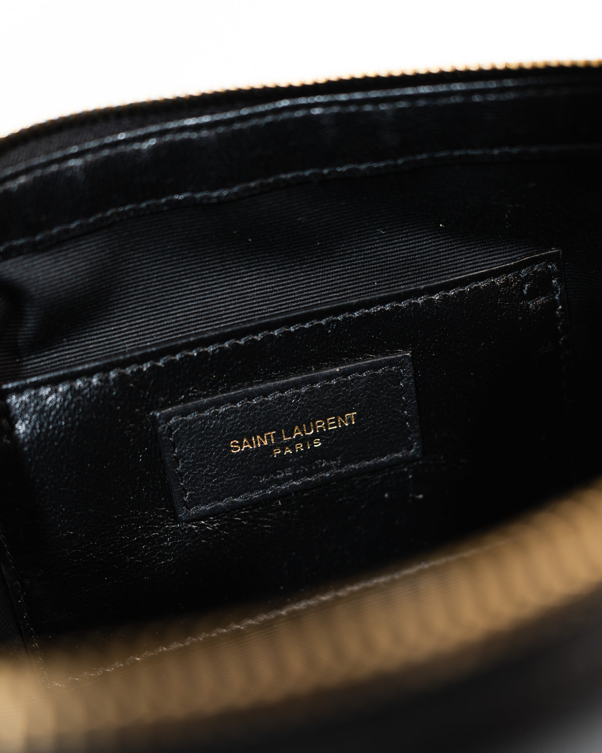 Saint Laurent Borsa Icare Maxi Pelle di Agnello Trapuntata Nera preloved certificata autentica - Aurea Luxury Lab