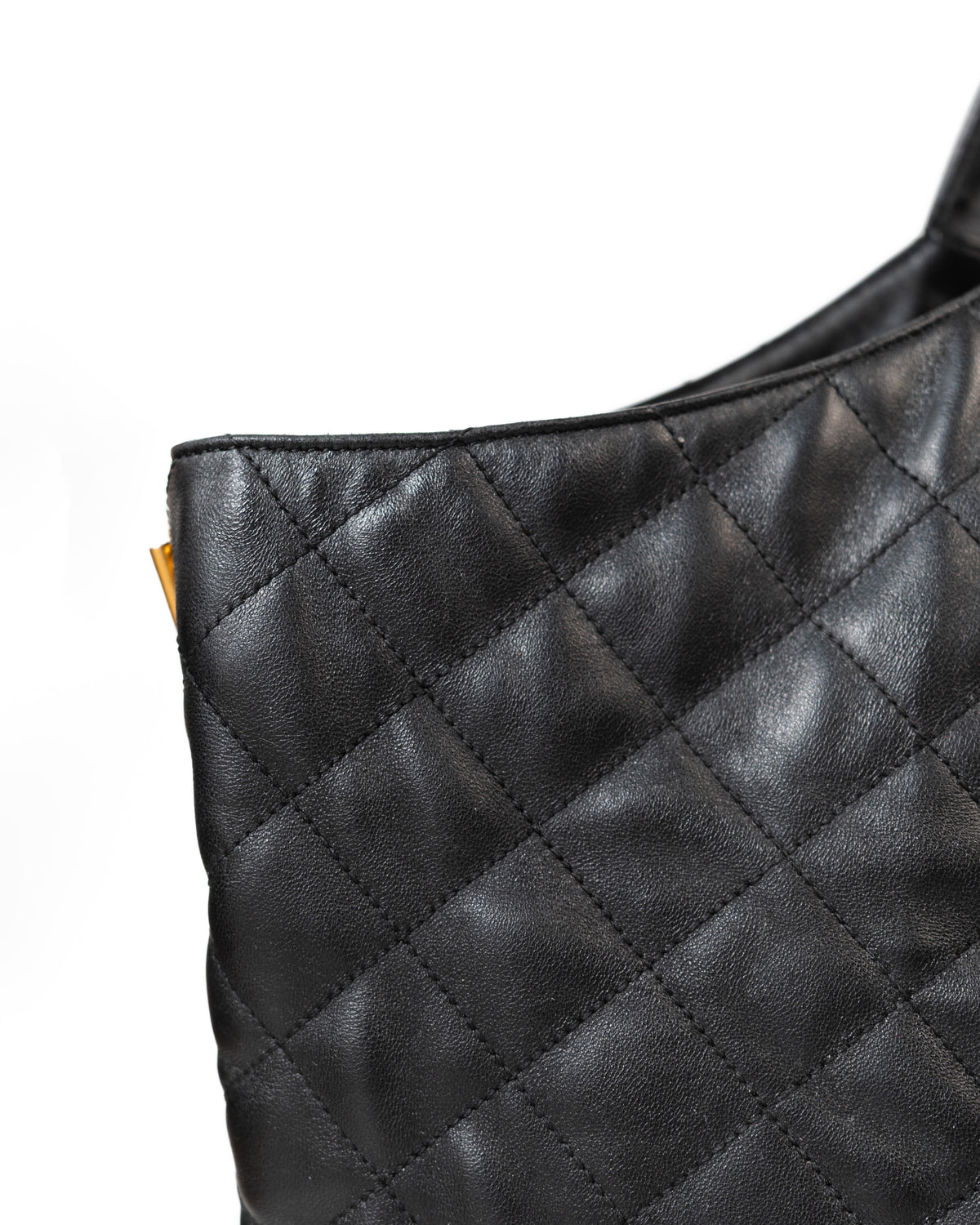 Saint Laurent Borsa Icare Maxi Pelle di Agnello Trapuntata Nera usata come nuova certificata - Aurea Luxury Lab