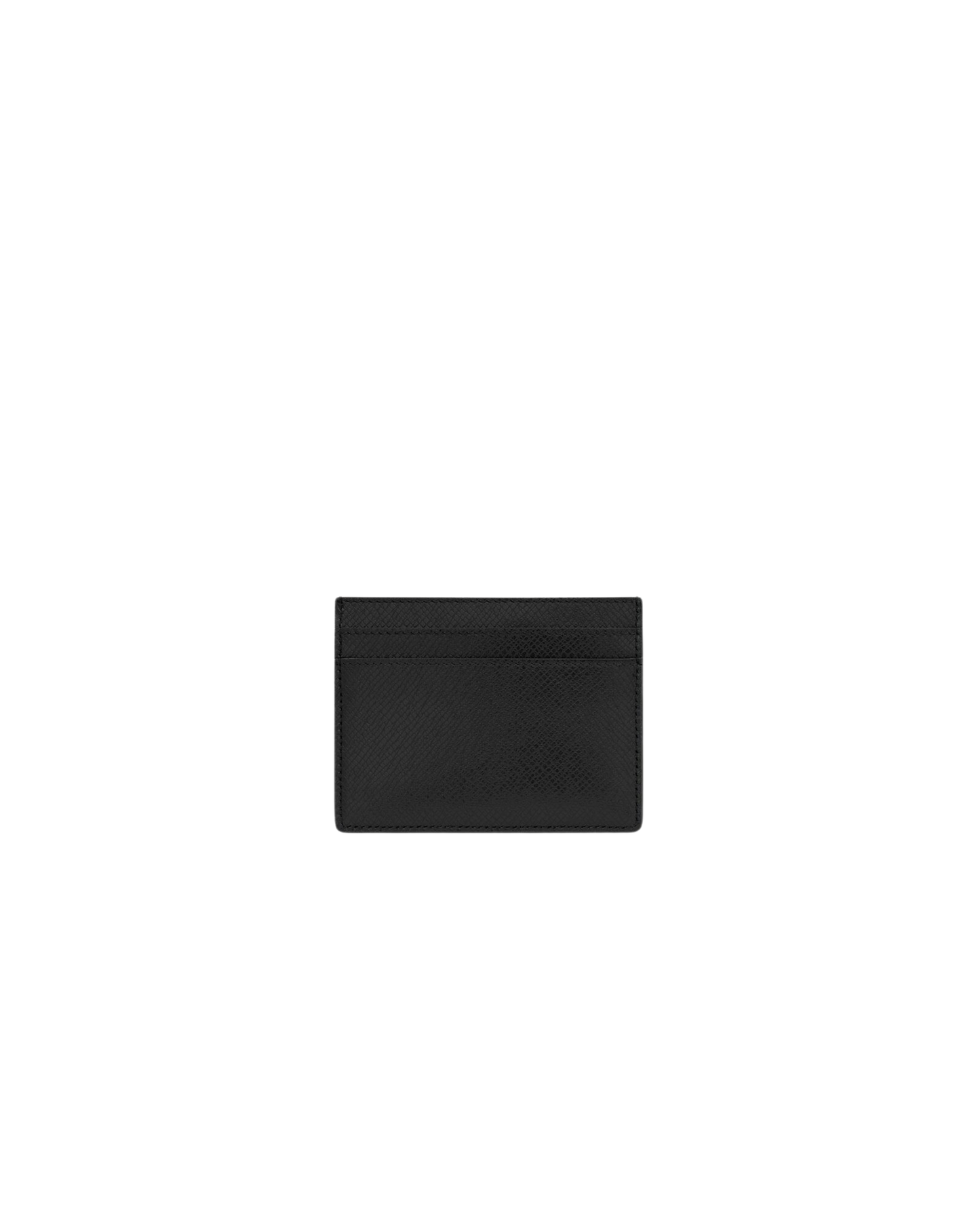 Sain Laurent Porta Carte Pelle logo oro - Aurea Luxury Lab