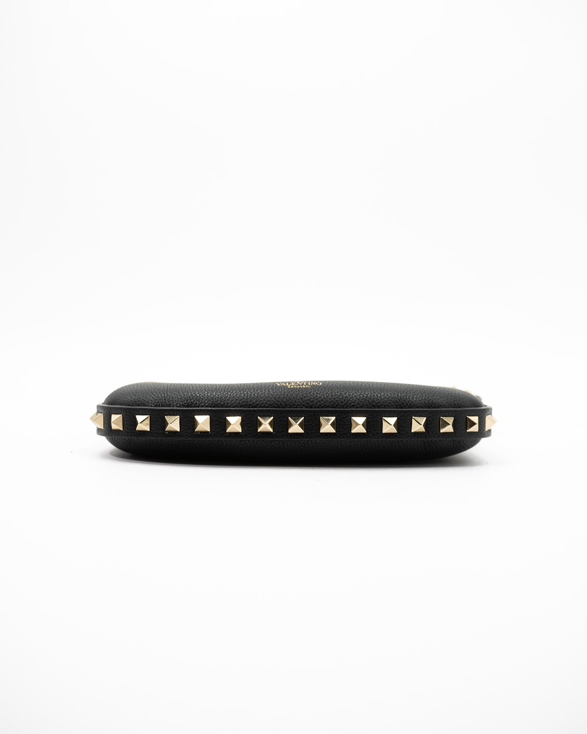 Valentino Garavani Borsa Hobo Mini Rockstud Pelle Nera second hand luxury - Aurea Luxury Lab